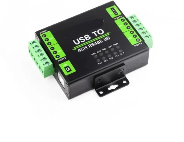 Main image of Industrial Isolated USB to 4Ch RS485 Converter (B) 26545 CH344L Chip, Multi Protection Circuits, Multi Systems Support