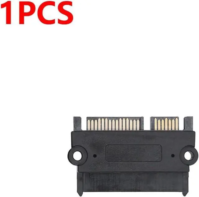 Alt view image 3 of 7 - 30-1pc Sata Male to Female Power Data Converter 22pin 7+15 Male to Female Converter Head Power Data Adapter Sata Adapter