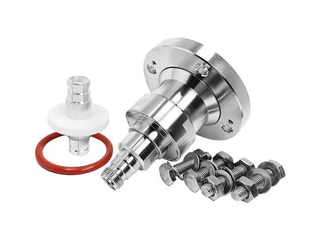 Alt view image 4 of 6 - 50 Ohm 1-5/8 Flange to N Female Adapter Connector for Reliable Signal Transmission