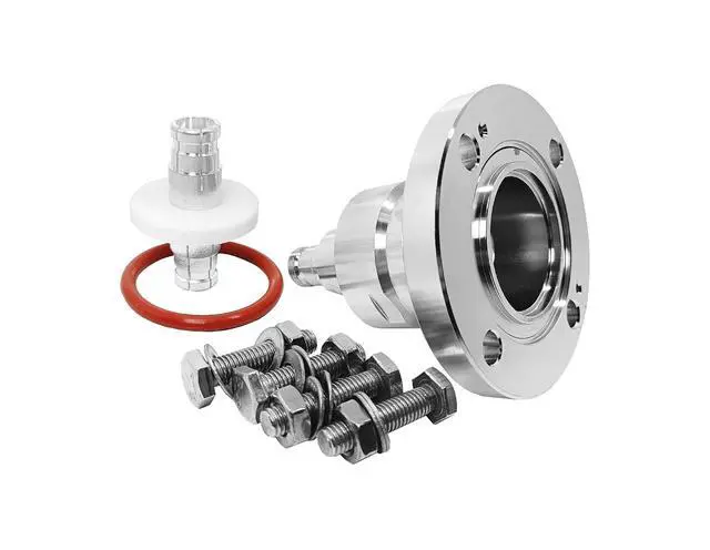 Alt view image 6 of 6 - 50 Ohm 1-5/8 Flange to N Female Adapter Connector for Reliable Signal Transmission