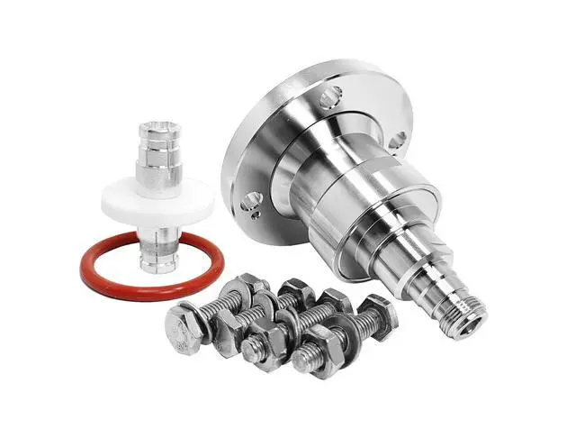 Alt view image 2 of 6 - 50 Ohm 1-5/8 Flange to N Female Adapter Connector for Reliable Signal Transmission
