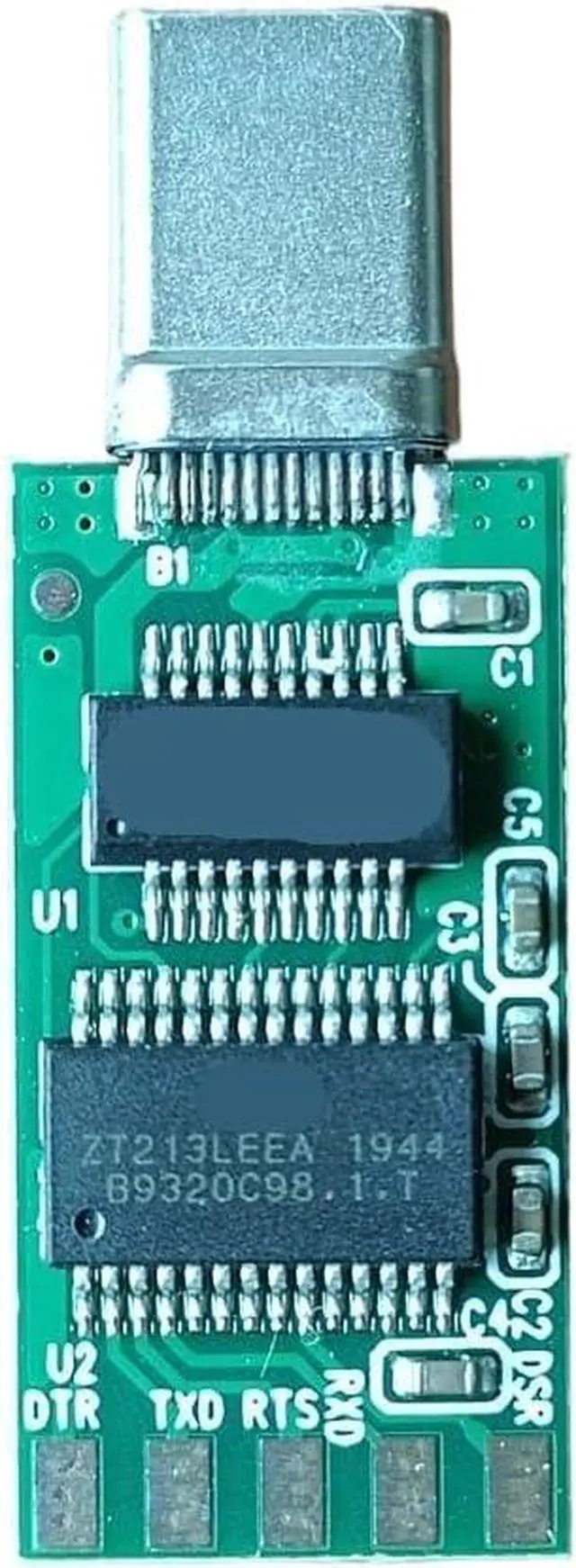 Main image of USB Type C to Serial/RS232/DTE/COM/IOIOI Interface Convert/Adapter/PCB for POS/Card Reader/SBC/Demo/ARM Config/Prog/Console Kits(Type C RS232 Adapt)