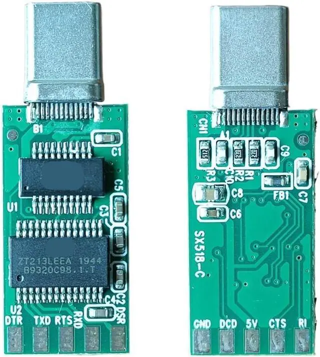 Alt view image 3 of 3 - USB Type C to Serial/RS232/DTE/COM/IOIOI Interface Convert/Adapter/PCB for POS/Card Reader/SBC/Demo/ARM Config/Prog/Console Kits(Type C RS232 Adapt)
