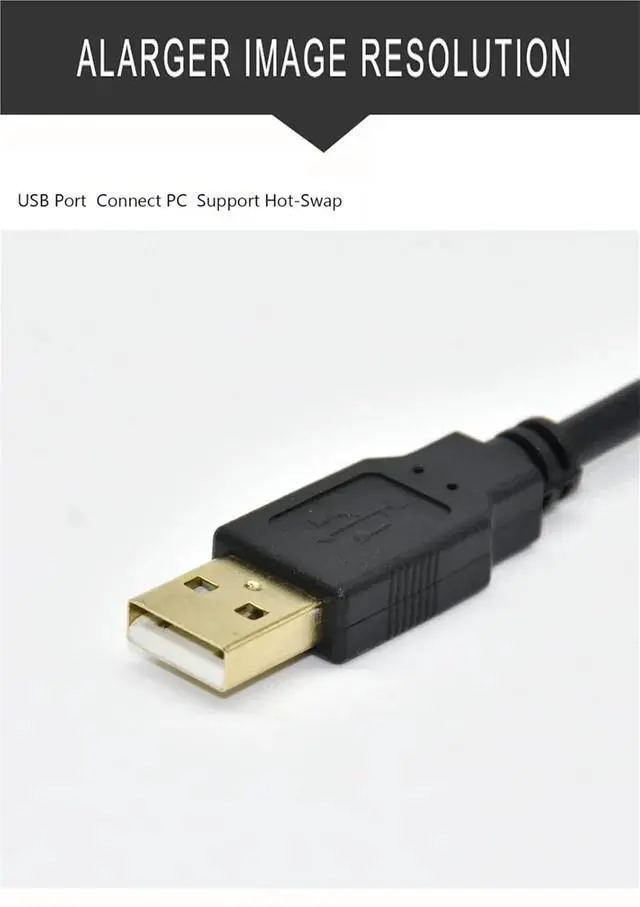 Alt view image 5 of 6 - CS1W-CIF31 Adapter for USB Switch Serial to R232 Programming Cable USB-RS232 Optical Converter Line Port(Male Port)