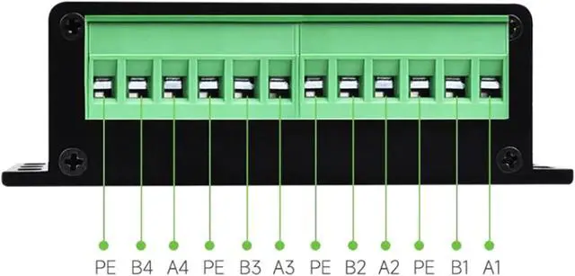 Alt view image 3 of 7 - USB to RS485 Adapter, USB to 4 Way RS485 Converter Multi Systems for Industrial Control Data Collections, Instrumentations
