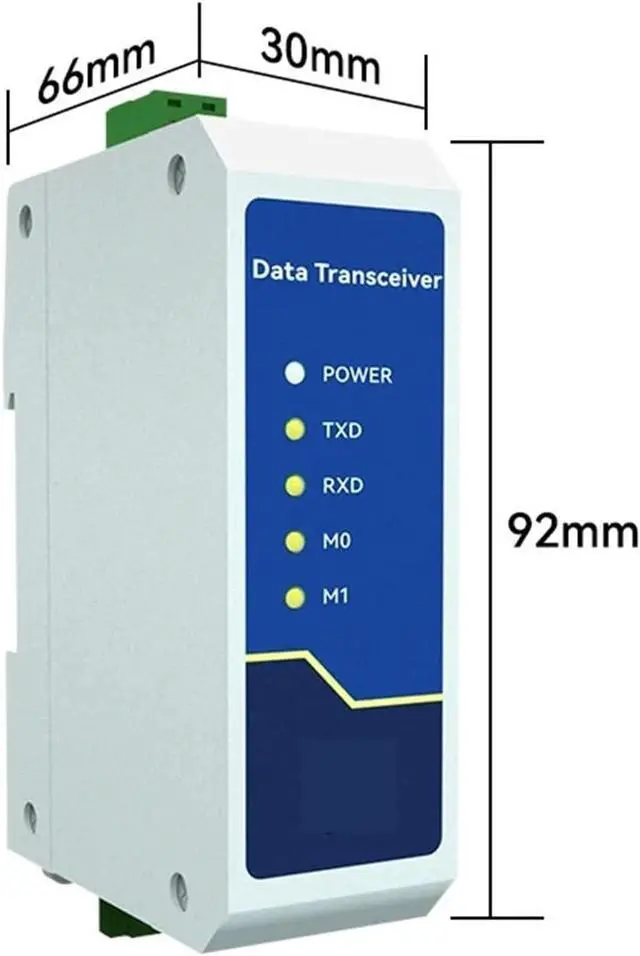 Alt view image 2 of 5 - AC 85-265V RS485 to Ethernet Serial Server Modbus Gateway TCP/UDP/MQTT/HTTP NE2-D11A RS485 to RJ45 Two Way Socket