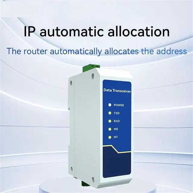 Alt view image 5 of 5 - AC 85-265V RS485 to Ethernet Serial Server Modbus Gateway TCP/UDP/MQTT/HTTP NE2-D11A RS485 to RJ45 Two Way Socket