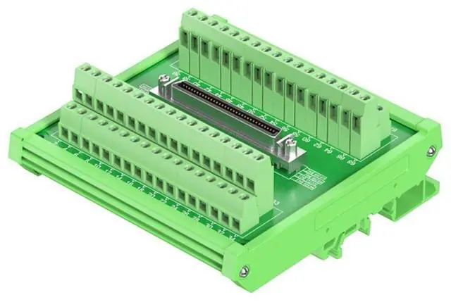 Main image of SCSI Interfaces Terminal Block, Flame Retardant Toolless Wire Connection CN14/20/26/36/50/68/100P Optional