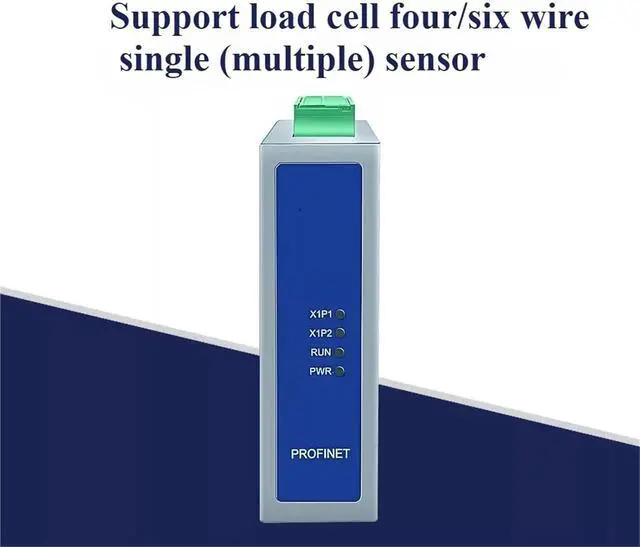 Alt view image 3 of 6 - Profinet Weighing Module Remote Acquisition Module 2-Way Port support200smart/1500/1200/300 Automatic GSD File