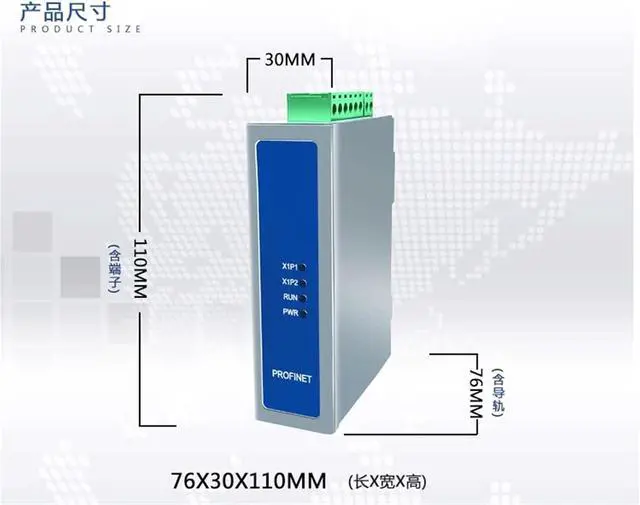 Alt view image 6 of 6 - Profinet Weighing Module Remote Acquisition Module 2-Way Port support200smart/1500/1200/300 Automatic GSD File