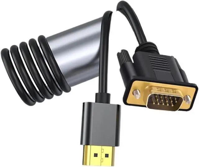 Alt view image 3 of 6 - 10M 5M 1M Long HDMI to VGA Out Cable Video Converter Adapter Plug High Speed 1080P(300cm)