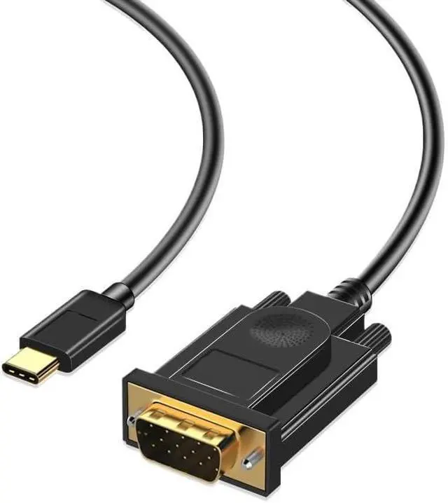 Alt view image 2 of 3 - USB C to VGA Cable USB3.1 Type C to VGA Male Converter(Red)