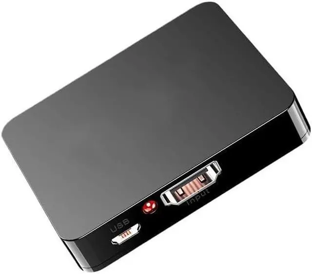 Alt view image 3 of 4 - 4K HDMI Splitter - M>oni>tor Extender with 1 in 2 Out, Full HD 1080P 3D Support, 5V USB Powered, Flat Floppy Connector, Cat 5