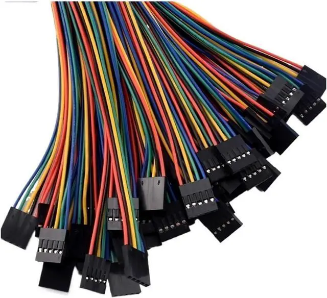Alt view image 3 of 6 - Male and Female connectors with Cables 10PCS 2.54mm Double Head Jumper Wire Connector Cable 2.54MM 2P/3P/4P/5P/6P/8P/9P/10P Long 10/20/30CM(Male to Male,20CM,6p)