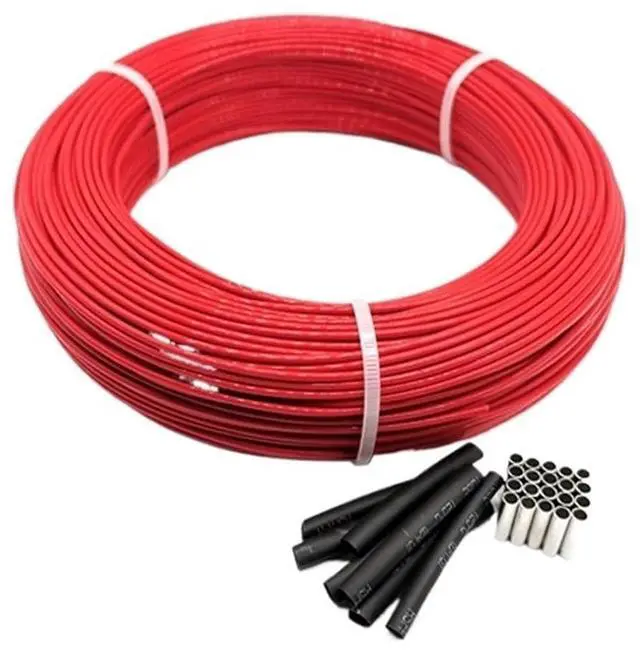 Main image of 1/2/3/6/12/24/36/48/96k Carbon Fiber Heating Cables, Floor Heating Wire, Infrared Heating Cable(10 m,36k 12ohm)