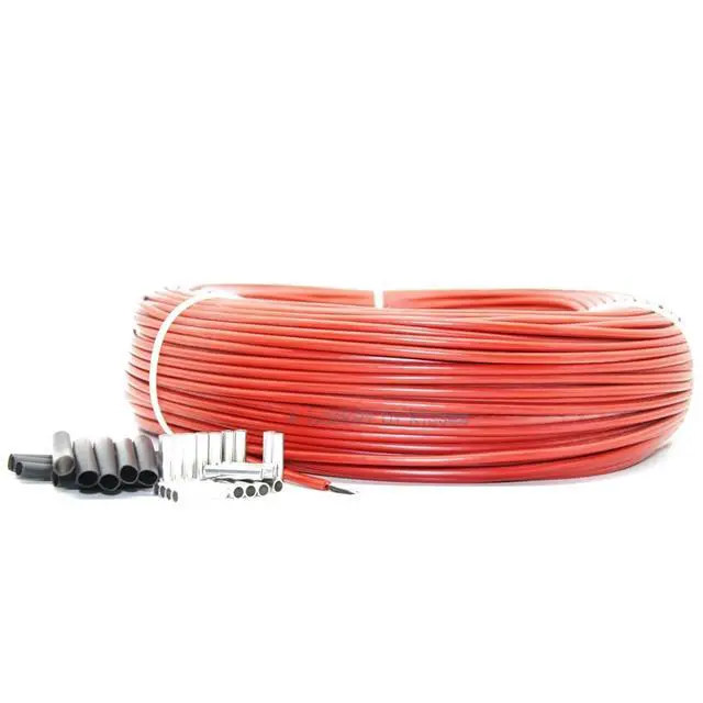 Alt view image 2 of 4 - 1/2/3/6/12/24/36/48/96k Carbon Fiber Heating Cables, Floor Heating Wire, Infrared Heating Cable(10 m,36k 12ohm)