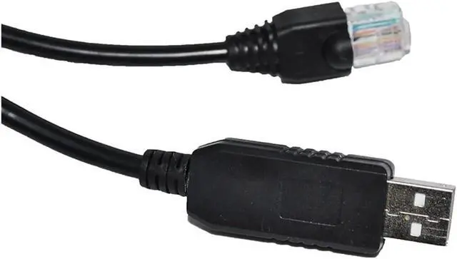 Alt view image 3 of 4 - Industrial F&T>D*I FT232RL CHIP USB to RJ45 Plug RS485 Serial Communication Cable for Solar Energy LIFEPO4 BMS to PC(8M,Transparent USB Case)