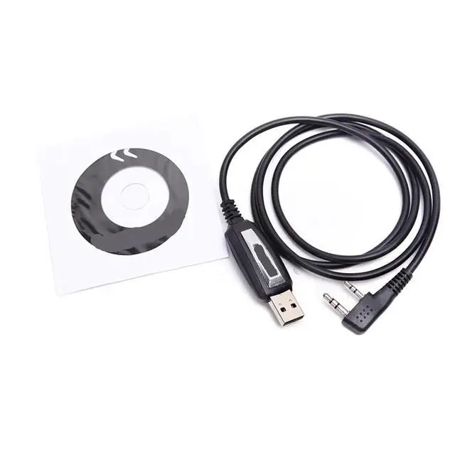 Main image of 1pc USB Programming Cable for Two Way Radio UV-5R UV-6R UV-82 GT-3TP UV-16 BF-888S RT-5R walkie Talkie USB Program Cable