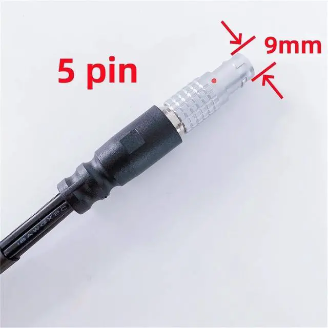Alt view image 6 of 6 - A00924 & A00400 Suitable for GNSS Power Data Cable for 5700 5800 R4 R5 R6 R8 R8S R10 to PDL HPB or ADL Radio