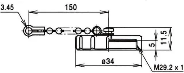 Alt view image 2 of 3 - 6pcs Industrial Protection Cap NCS-30-RCA Protective Cover for Connector