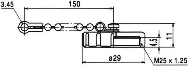 Alt view image 2 of 3 - 6pcs Receptacle Cover NCS-25-RCA Industrial Connector Protective Cover