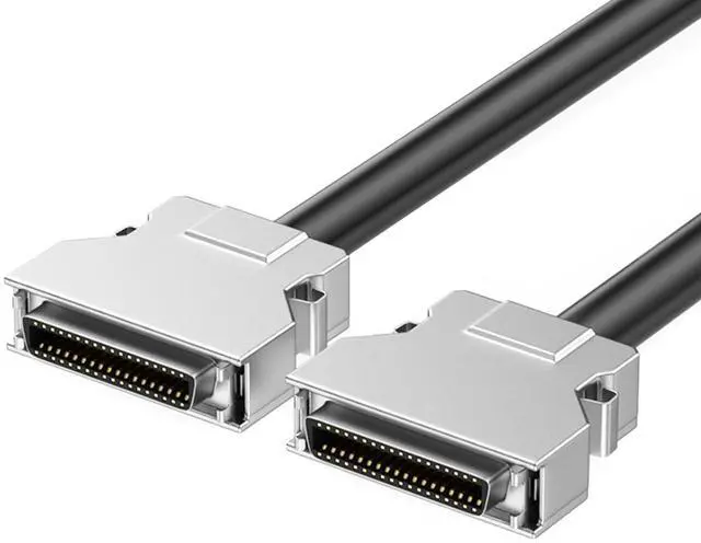 Main image of QMQJIA SCSI Cable SCSI Female Cable Connectors 28AWG Wire for Tape Drives Scanners CN14P CN20P CN26P CN36P CN50P CN68P
