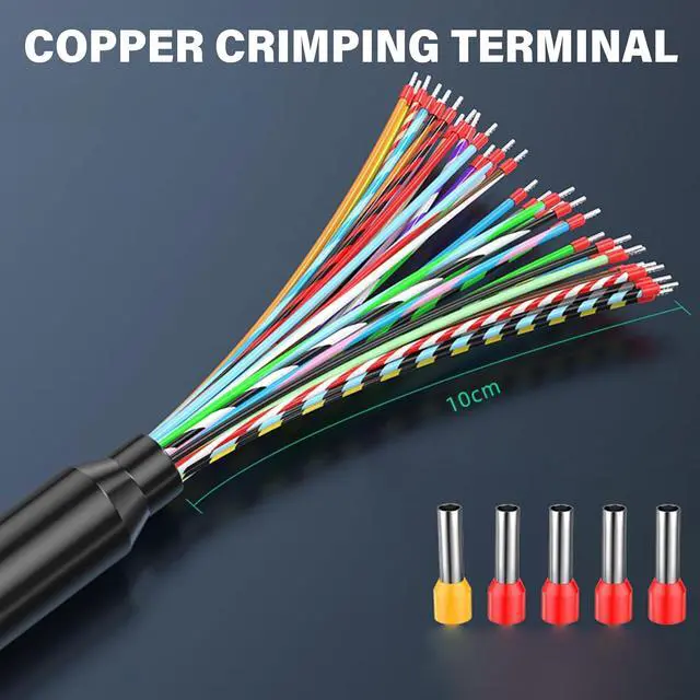 Alt view image 5 of 7 - QMQJIA SCSI Connection Wire with Terminals CN14P CN20P CN26P CN36P CN50P with Push-up/Screw Fixation Various Interfaces 6 Length