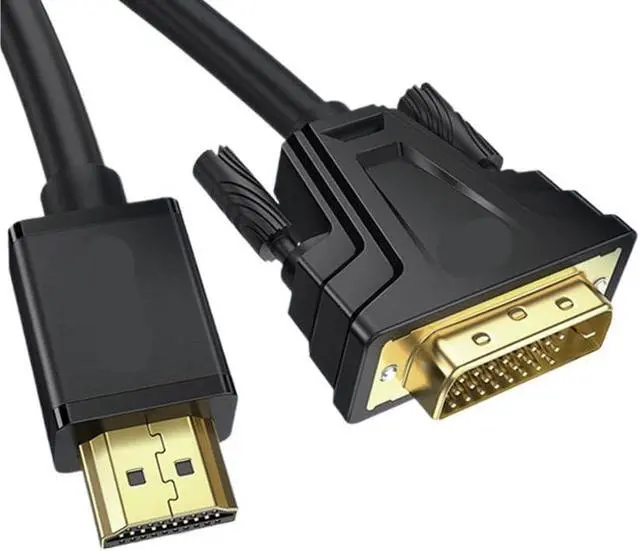 Alt view image 2 of 4 - Musical Sound Male to Male HDMI to DVI Cable HDMI to VGA M>oni>tor Cable(300cm)