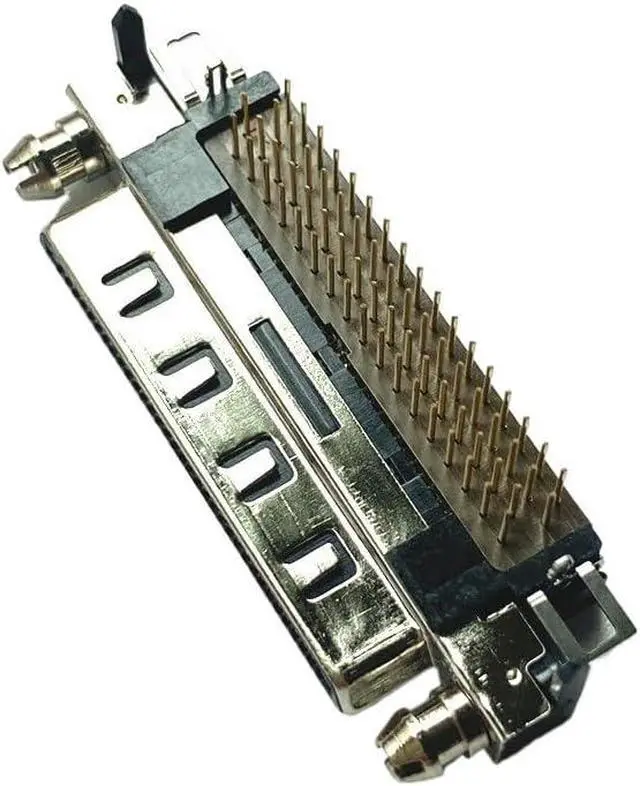 Alt view image 5 of 7 - SCSI VHDCI68 VHDCI 68P V68 V.68 Single-Layer Female Adapter 90 Degree Plug-in Female Connector(Made in China Type)