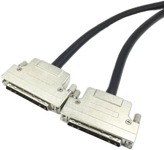 Alt view image 4 of 7 - 1PCS HPDB68 for core Cable Data Cable SCSI68P Male to Male Cable(Snap Type,1m)