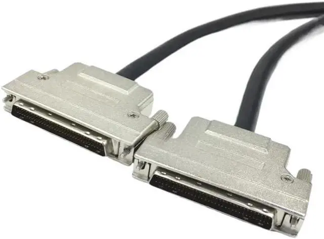 Alt view image 2 of 7 - 1PCS HPDB68 for core Cable Data Cable SCSI68P Male to Male Cable(Snap Type,1m)