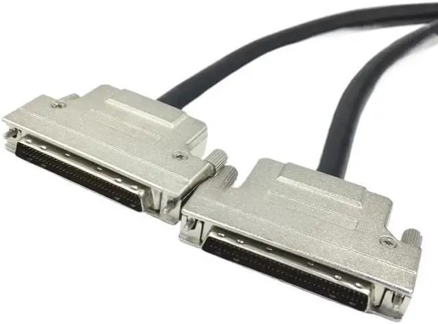Alt view image 7 of 7 - 1PCS HPDB68 for core Cable Data Cable SCSI68P Male to Male Cable(Snap Type,1m)