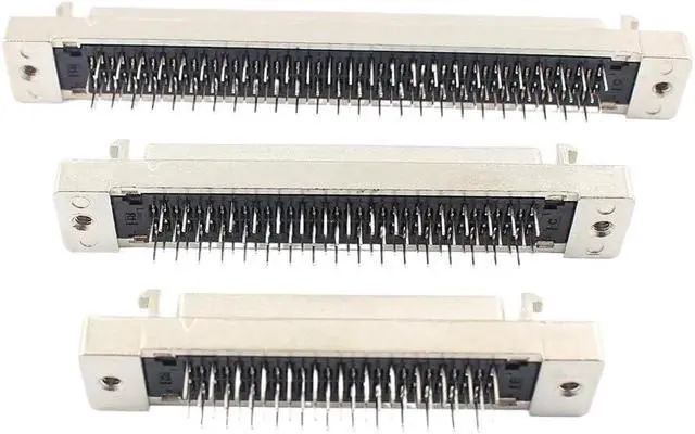 Alt view image 4 of 5 - SCSI Connector DB Female Male 50 68 100 Pin Straight Right Angle 90 180 Degree ho/*le Welding Solder Adapter 50P 68P 100P(Straight Type,100P)