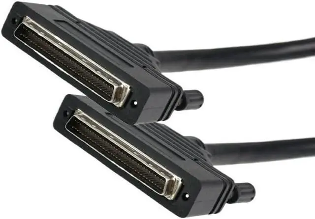 Alt view image 5 of 7 - SCSI HPDB68 to HPDB68 Male to Male Cable HPDB 68 Pin to HPDB 68P M/M Cable 28AWG(300cm)
