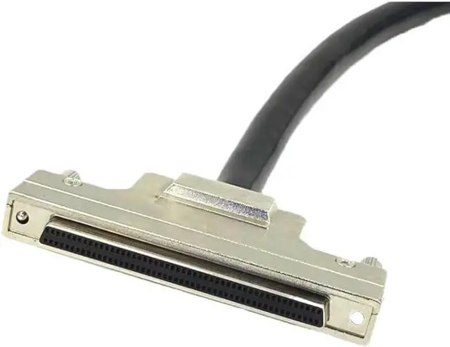 Alt view image 7 of 7 - SCSI HPDB100 Female to Male Shielded Data Cable SCSI HPDB 100 Pin Male Plug Extension Computer Connector Wire(1.5m,Female to Female)