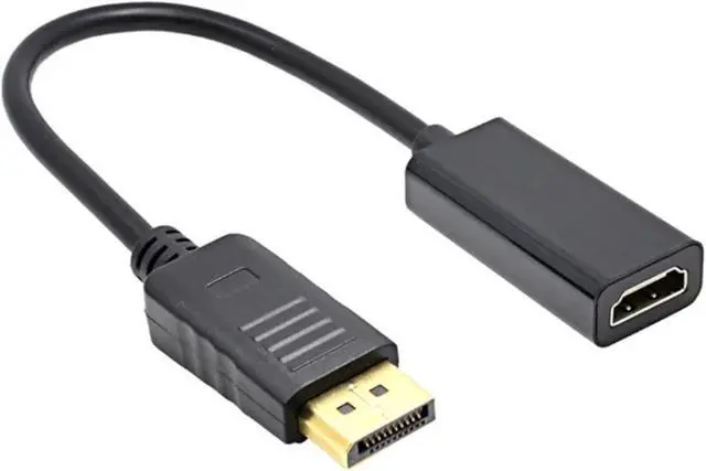 Alt view image 5 of 6 - DP to HDMI/VGA/DVI Adapter, PC/Laptop to M>oni>tor Transfer Rate(DP to HDMI Black)