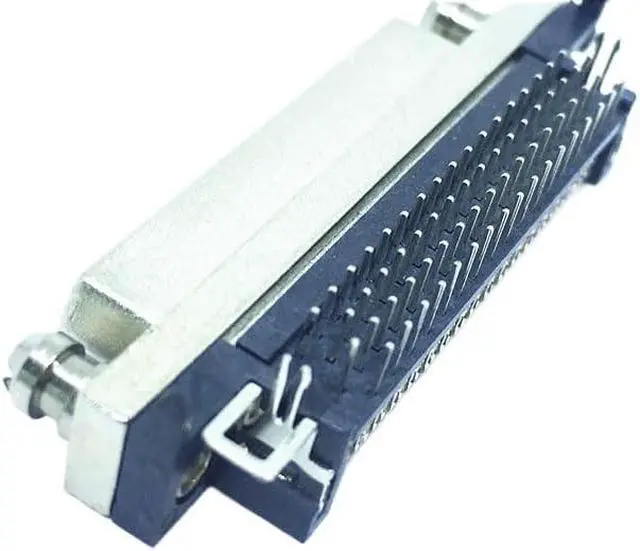 Alt view image 3 of 6 - SCSI 68P Single-Layer Female Head 90 Degree Plug-in VH+DCI 68P Female Connector