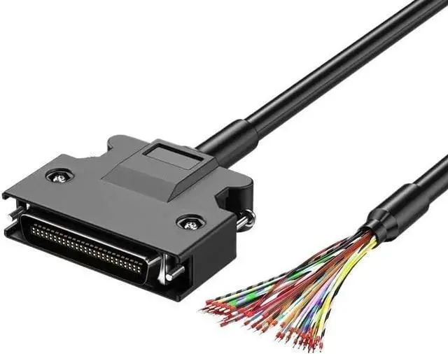 Main image of CN14/20/26/36/50 Pin SCSI Servo Connector Cable with Terminal Signal Head Double Shield(CN50P-Screw Style)