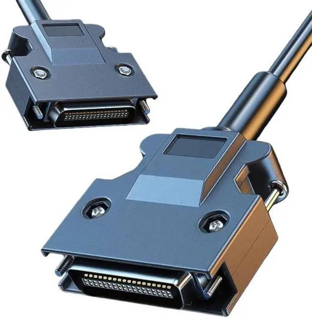 Alt view image 6 of 7 - 462B SCSI Connection Cable CN14P CN20P CN26P CN36P CN50P Connectors 50cm to 500cm for Tape Libraries Scanners(1.5m,Screw Type CN36P)