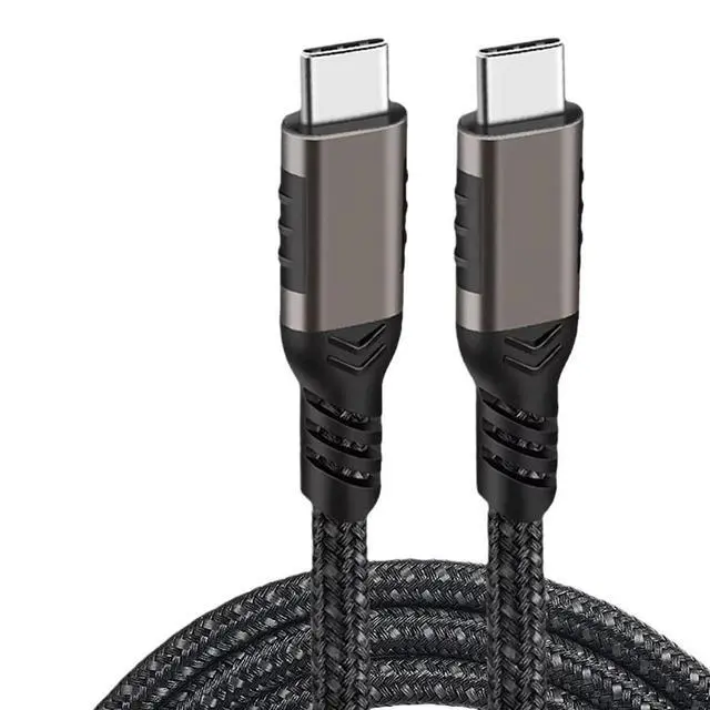 Alt view image 2 of 5 - USB C 3.2 Gen 2 Type C to USB C Cable 4K@60HZ 20Gbps VR Data Cable 5A 100W Fast Cord(2m,USB3.2 PVC)
