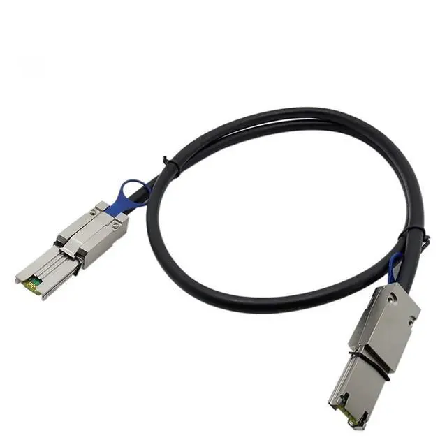Alt view image 2 of 5 - External S-AS 26P SFF-8088 to SFF-8088 Data Cable S-AS SFF-8088 Male to 8088 Male Cable 26P to 26P Hard Disk Cable(2m)