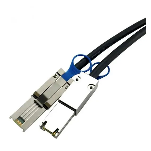 Alt view image 3 of 5 - External S-AS 26P SFF-8088 to SFF-8088 Data Cable S-AS SFF-8088 Male to 8088 Male Cable 26P to 26P Hard Disk Cable(2m)