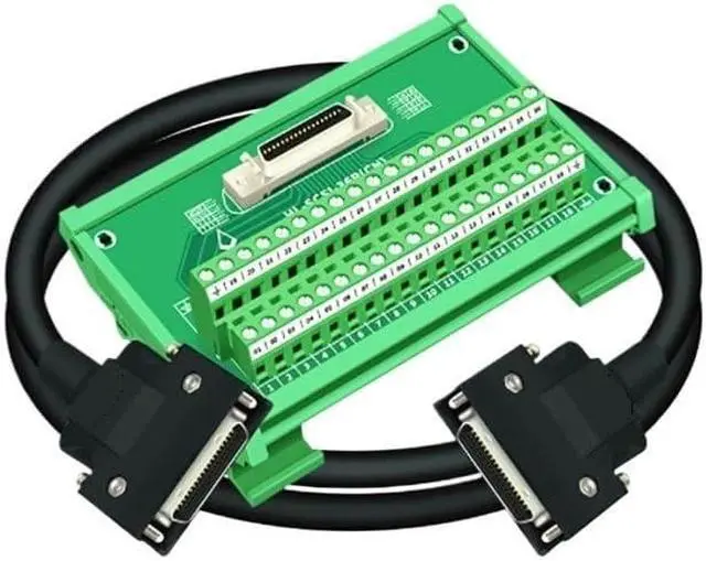 Alt view image 6 of 6 - SCSI CN36 36P Terminals Adapter Board with Data Cable 0.5M/1M/2M/3M/5M SCSI 36pin Servo Module Terminal Board(Cable 1.5M)