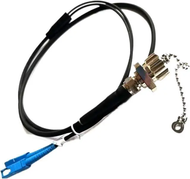 Alt view image 2 of 3 - ODC Optical Fiber Jumper Waterproof Connector TPU Field Optical Fiber Adapter