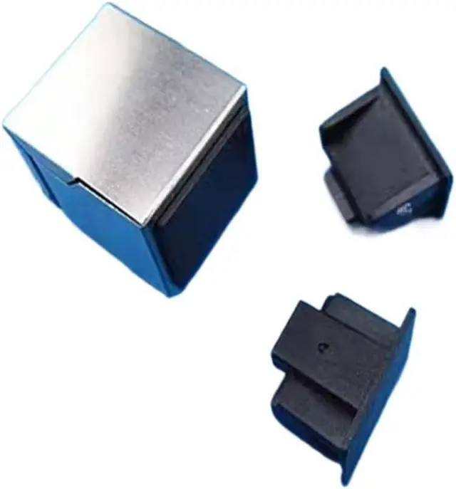 Alt view image 4 of 6 - 50 Pieces Dust Caps for Mains Connection (Aircraft Type) RJ45 Dust Plug Protection Cap