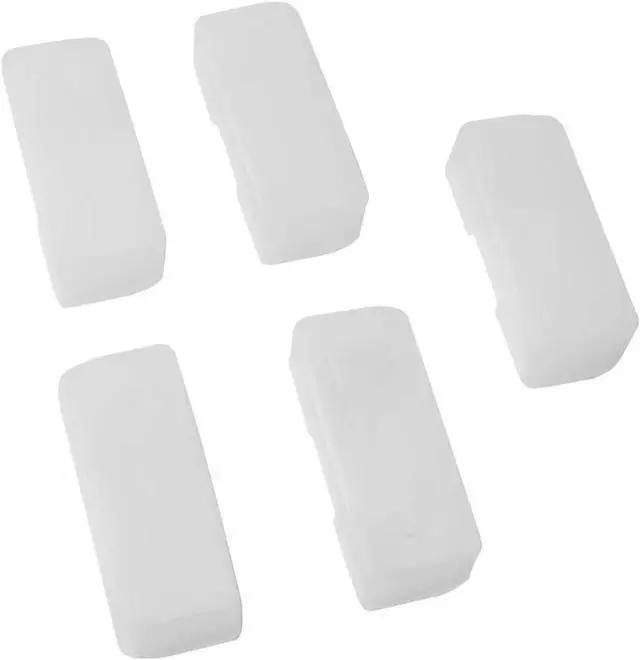 Alt view image 4 of 4 - 500 pieces DVI plug plug for laptop TV cable universal protective cover dustproof cap