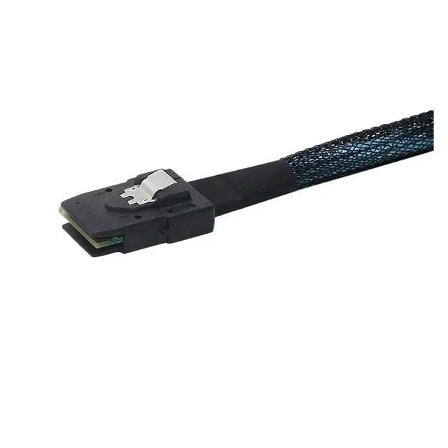 Alt view image 2 of 6 - PCI-Express 4.0 S-AS SFF-8087 to Oculink SFF-8611 SFF-8612 PCBA Female Adapter with Bracket