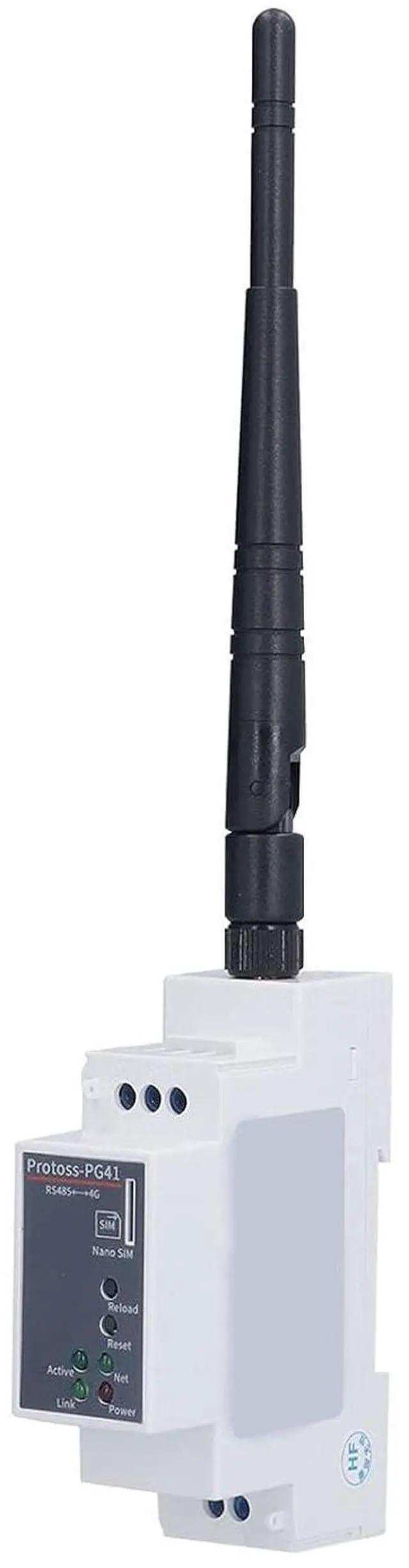 Alt view image 2 of 7 - Ethernet Serial Server RS485 to 4G DTU CAT1 with 5 Modes 13 Frequency Bands 950V DC Input for Reliable Network Connectivity