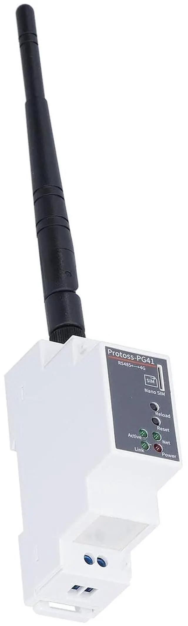 Alt view image 3 of 7 - Ethernet Serial Server RS485 to 4G DTU CAT1 with 5 Modes 13 Frequency Bands 950V DC Input for Reliable Network Connectivity