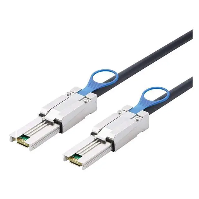 Alt view image 3 of 4 - 1M AS SFF 8088 26P External S-AS to S-AS High Density HD 8088 Male to 8088 Male Data Server Hard Disk Cable